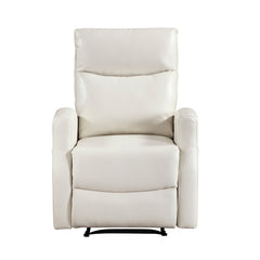 Heisley White Reclining Chair - Ornate Home