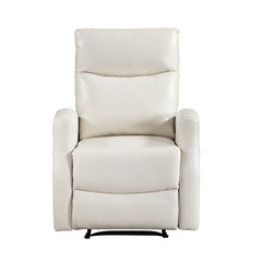 Heisley White Reclining Chair - Ornate Home