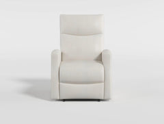 Heisley White Reclining Chair - Ornate Home