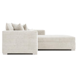 Helena Beige Sectional Metal Foot - Ornate Home