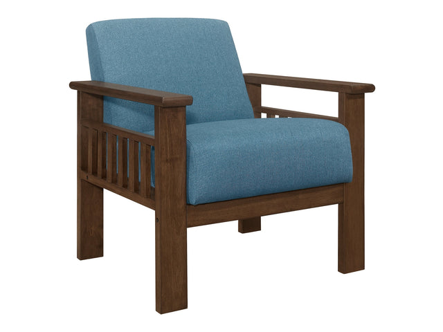 Helena Blue Accent Chair - Ornate Home