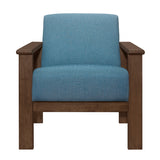 Helena Blue Accent Chair - Ornate Home