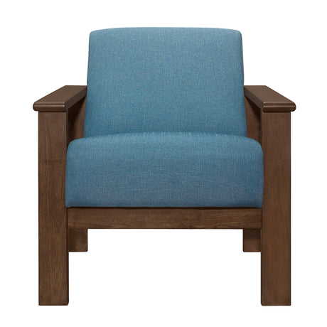 Helena Blue Accent Chair - Ornate Home