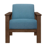 Helena Blue Accent Chair - Ornate Home
