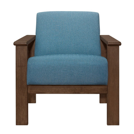 Helena Blue Accent Chair - Ornate Home