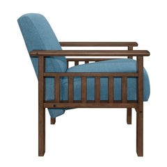 Helena Blue Accent Chair - Ornate Home