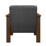 Helena Dark Gray Accent Chair - Ornate Home