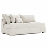 Helena Gold Armless Loveseat Metal Foot - Ornate Home