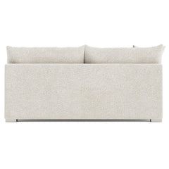 Helena Gold Armless Loveseat Metal Foot - Ornate Home
