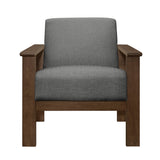 Helena Gray Accent Chair - Ornate Home