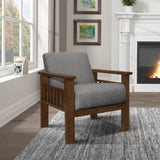 Helena Gray Accent Chair - Ornate Home