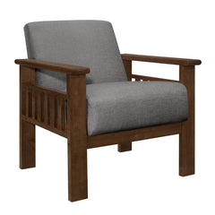 Helena Gray Accent Chair - Ornate Home