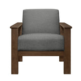 Helena Gray Accent Chair - Ornate Home