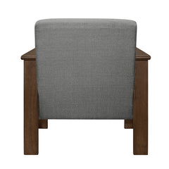 Helena Gray Accent Chair - Ornate Home