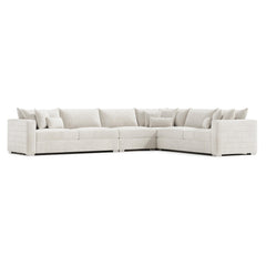 Helena Ivory Sectional Metal Foot - Ornate Home