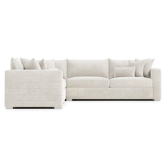 Helena Ivory Sectional Metal Foot - Ornate Home