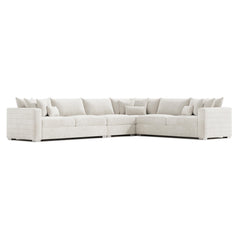 Helena Ivory Sectional Metal Foot - Ornate Home