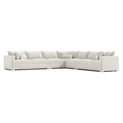 Helena Ivory Sectional Metal Foot - Ornate Home
