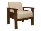 Helena Light Brown Accent Chair - Ornate Home