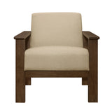 Helena Light Brown Accent Chair - Ornate Home