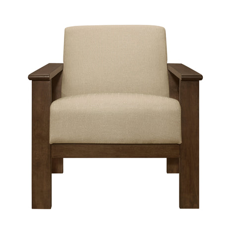 Helena Light Brown Accent Chair - Ornate Home
