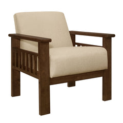 Helena Light Brown Accent Chair - Ornate Home