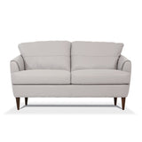 Helena Loveseat in Pearl Gray - Ornate Home