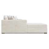 Helena Portobello Sectional Wood Foot - Ornate Home