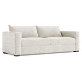 Helena Portobello Sofa Without Pillows Wood Foot - Ornate Home