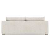 Helena White/Cream Fabric Sofa Wood Foot - Ornate Home