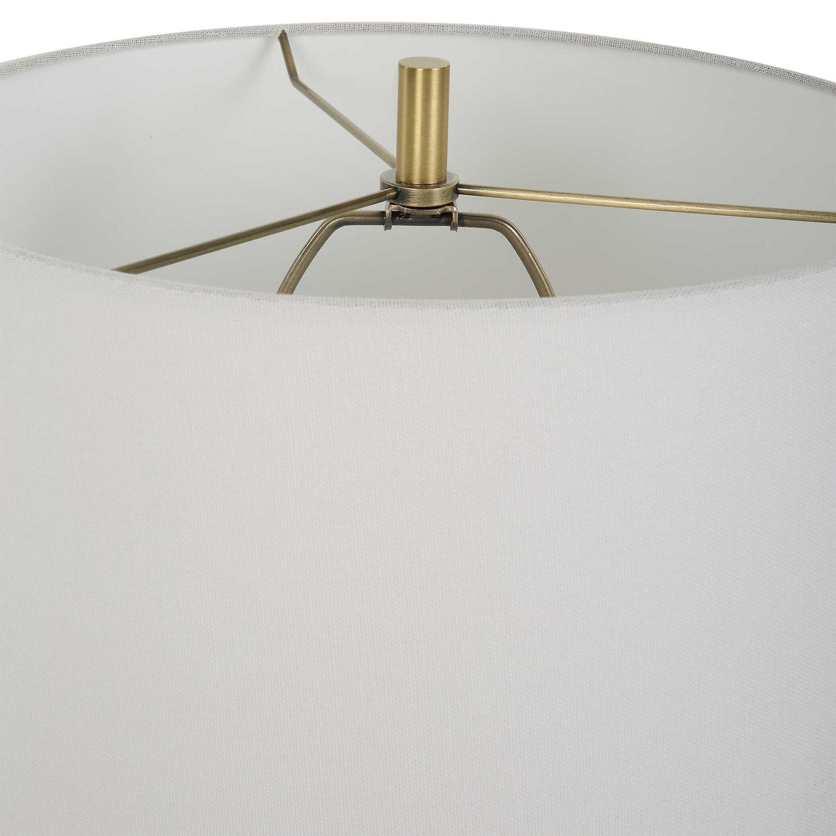 Helena White Slender Table Lamp - Ornate Home