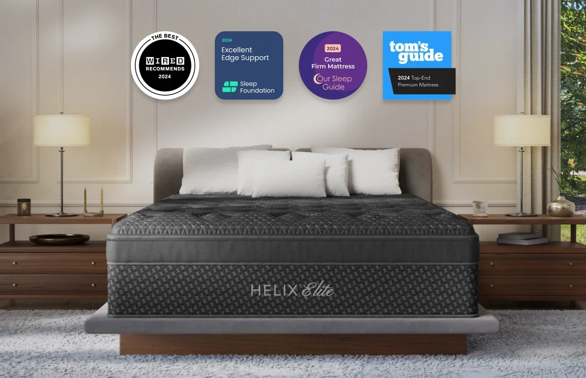 Helix Dawn Elite Black Mattress - Ornate Home