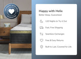 Helix Dawn Luxe White/Black Mattress