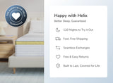 Helix Dawn White Mattress