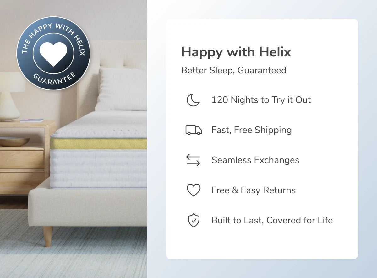 Helix Dawn White Mattress