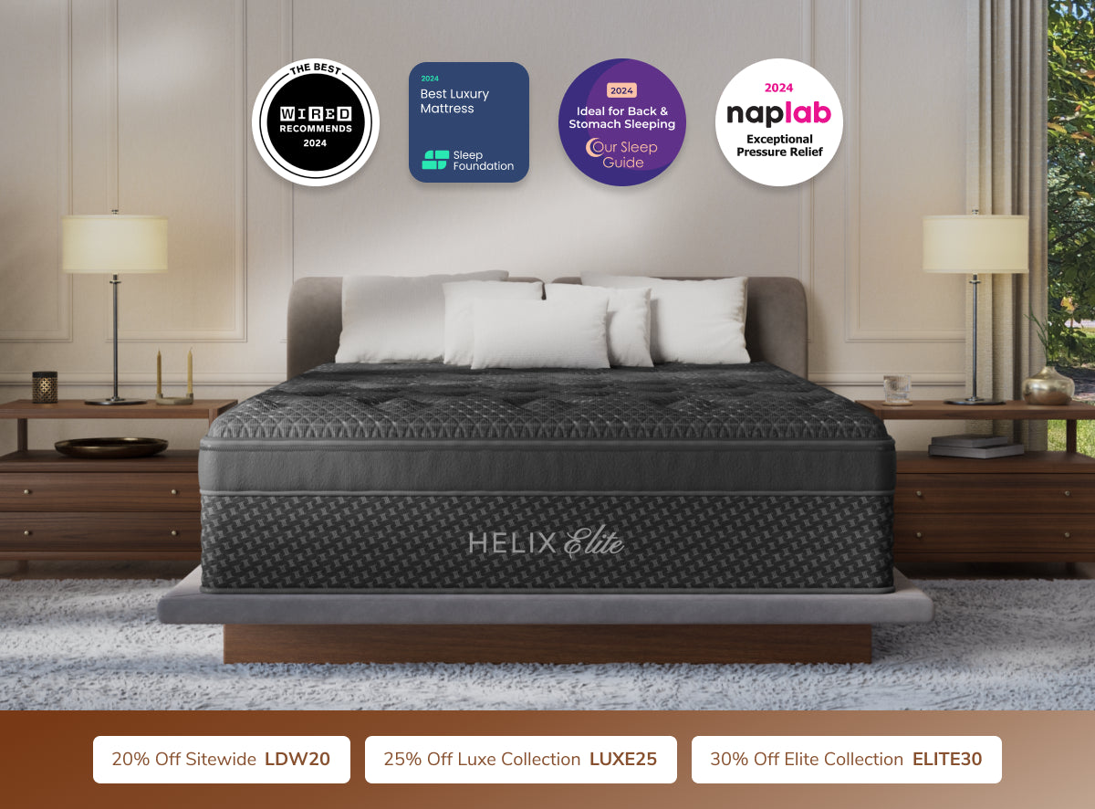 Helix Dusk Elite Black Mattress