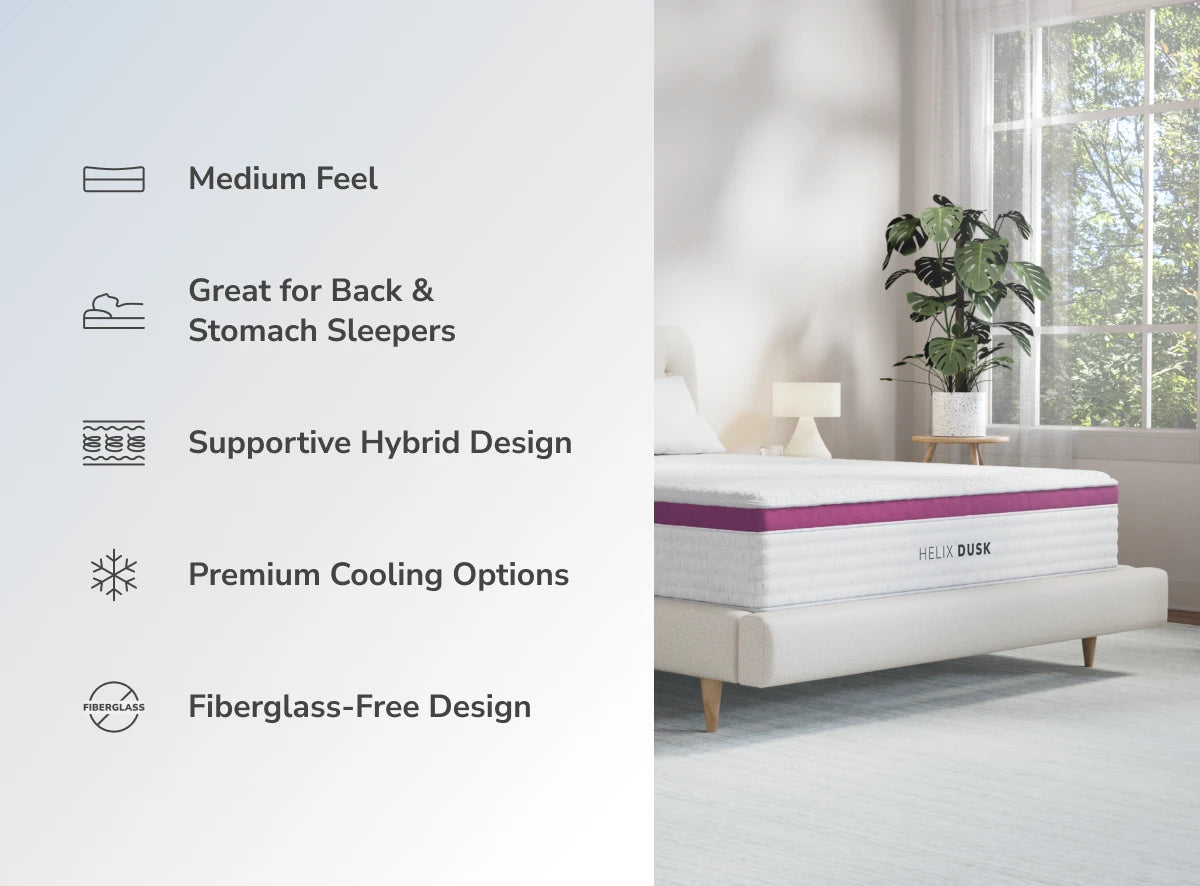 Helix Dusk White Mattress