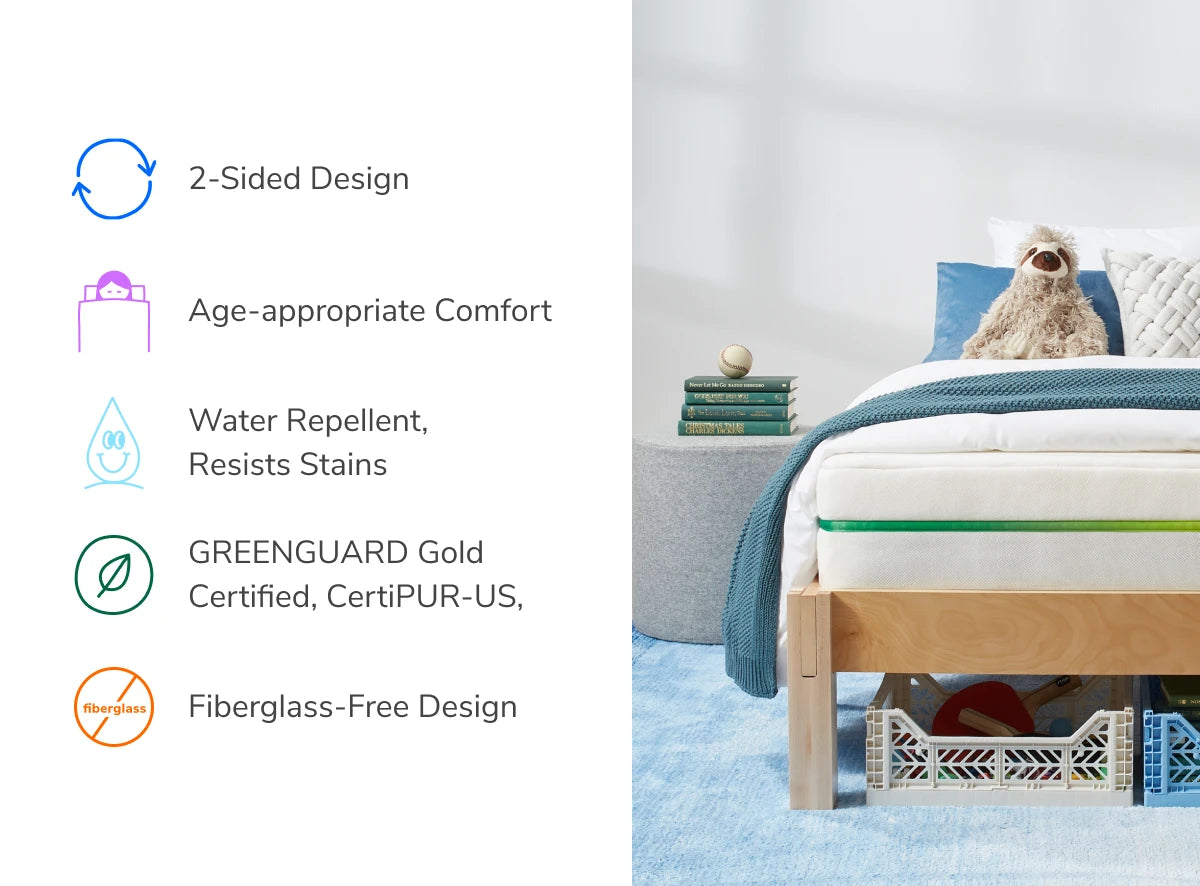 Helix Kids White Mattress