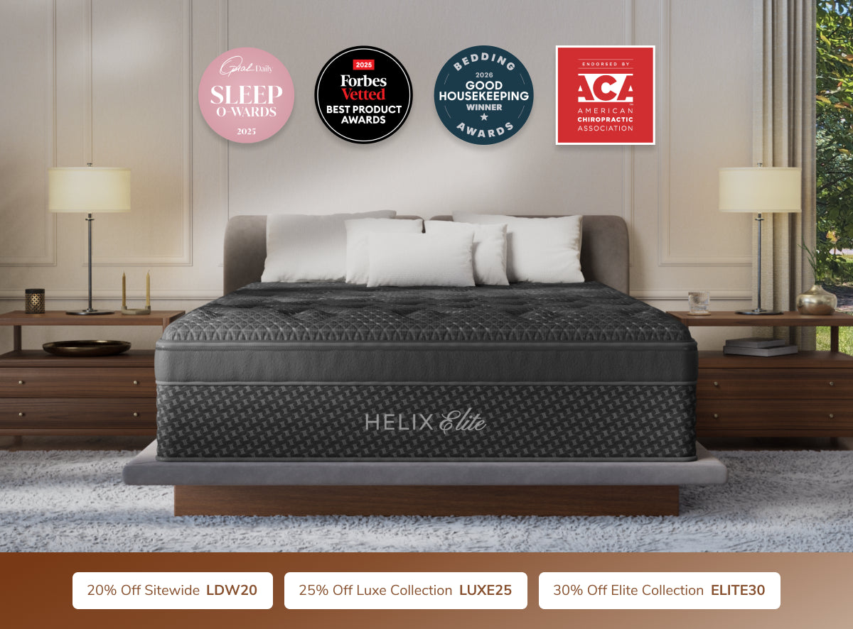 Helix Midnight Elite Black Mattress