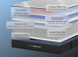 Helix Midnight Luxe White/Black Mattress