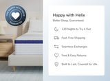 Helix Midnight White Mattress