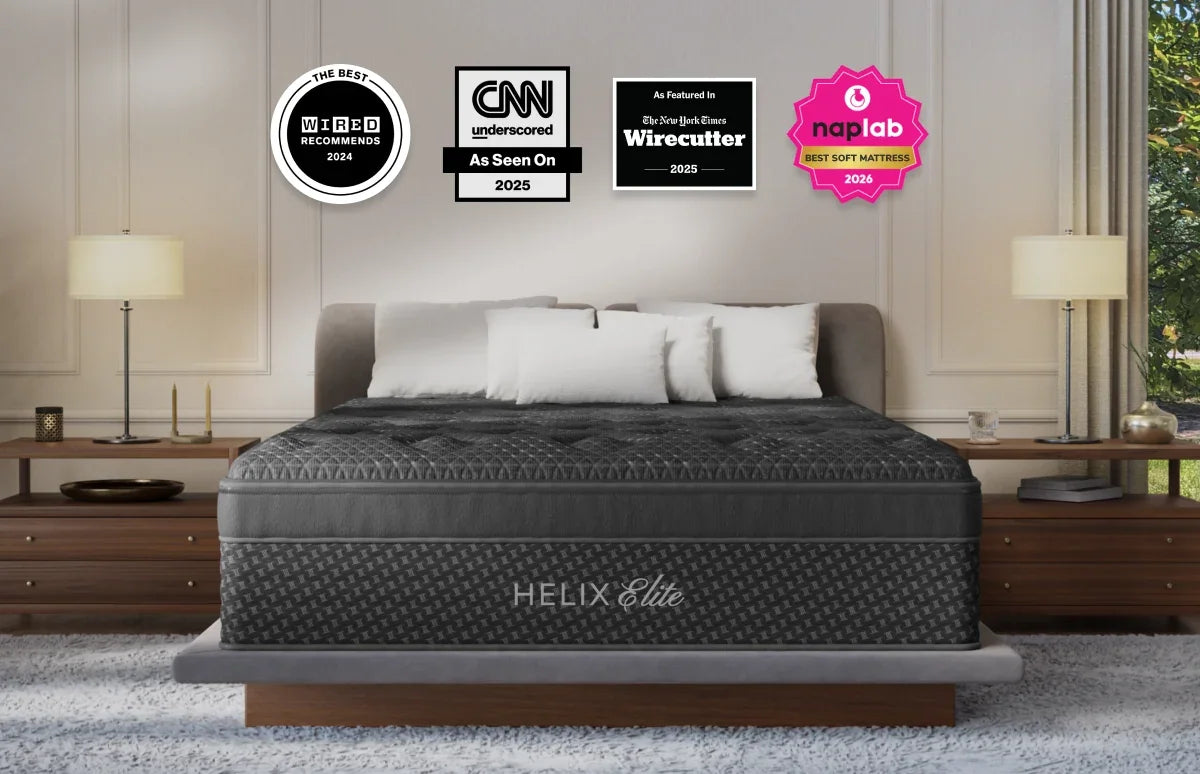 Helix Moonlight Elite Black Mattress - Ornate Home