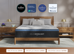 Helix Moonlight Luxe White/Black Mattress - Ornate Home
