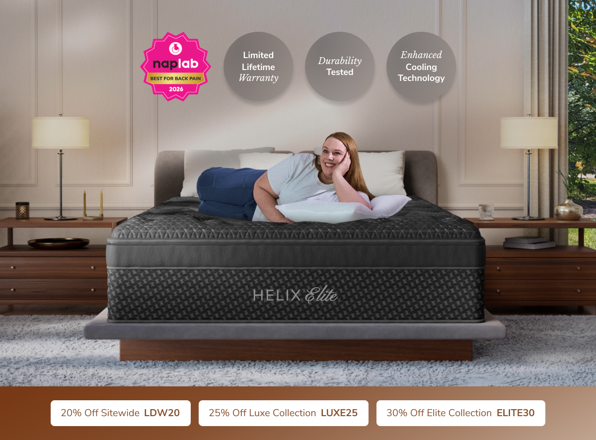 Helix Plus Elite Black Mattress