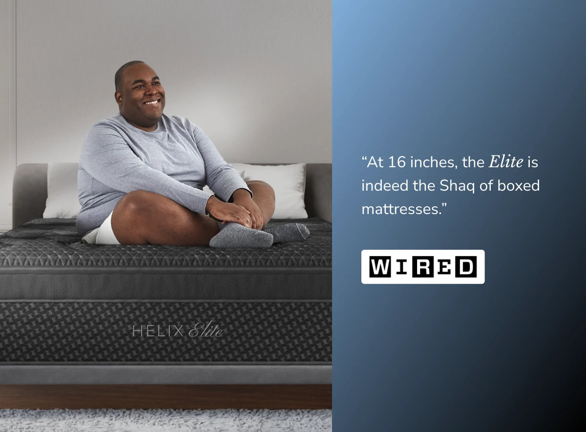 Helix Plus Elite Black Mattress