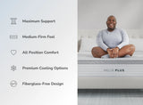 Helix Plus White Mattress