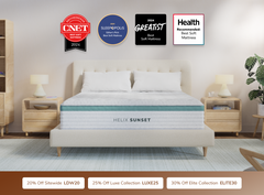 Helix Sunset White Mattress - Ornate Home