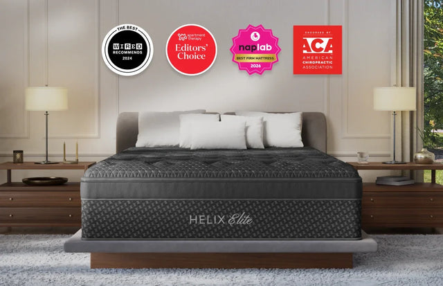 Helix Twilight Elite Black Mattress - Ornate Home