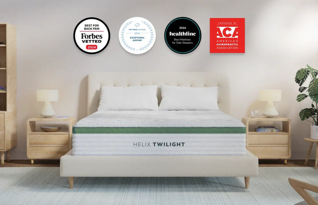 Helix Twilight White Mattress - Ornate Home