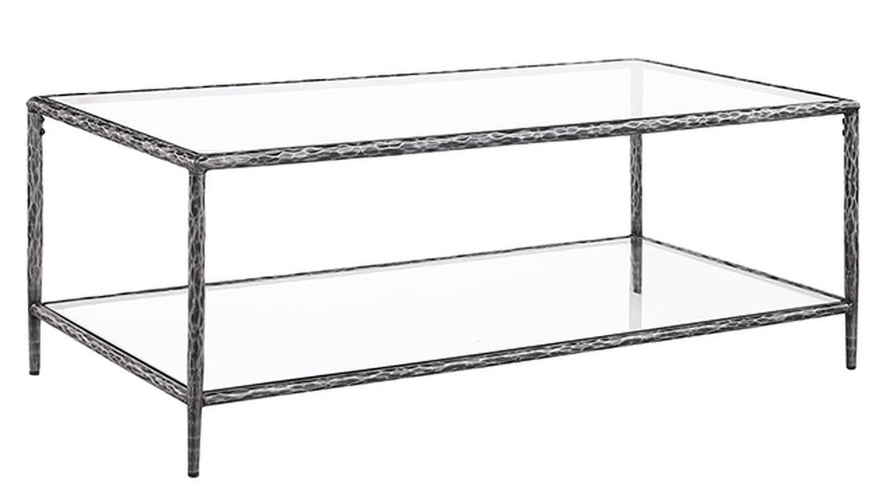 Helma Gunmetal Coffee Table - Ornate Home